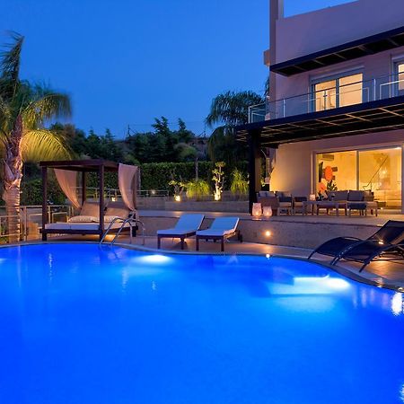 Quinn Hill Luxury Villa Rhodos Eksteriør bilde