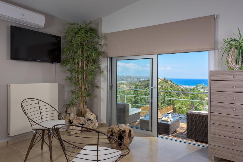 Quinn Hill Luxury Villa Rhodos Eksteriør bilde