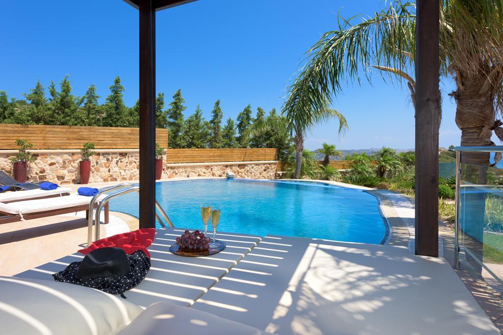 Quinn Hill Luxury Villa Rhodos Eksteriør bilde
