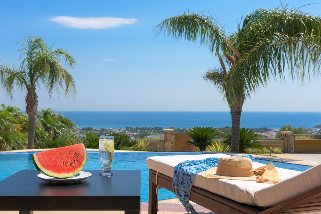 Quinn Hill Luxury Villa Rhodos Eksteriør bilde