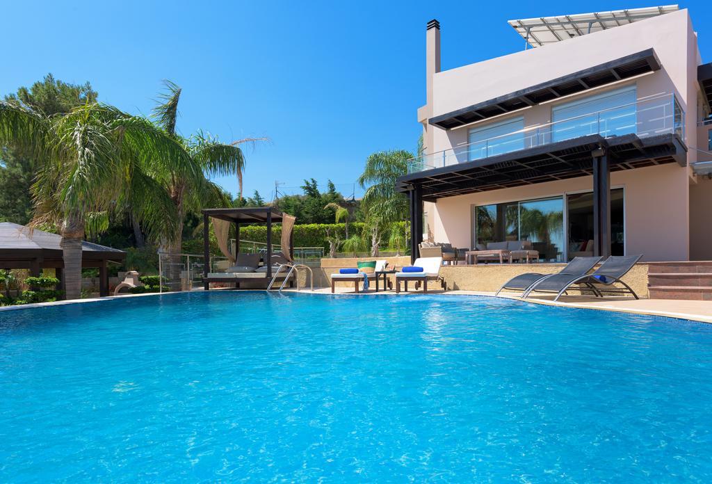 Quinn Hill Luxury Villa Rhodos Eksteriør bilde